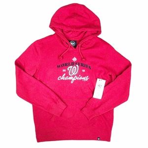 NWT 47 Brand World Series Champion Red Hoodie